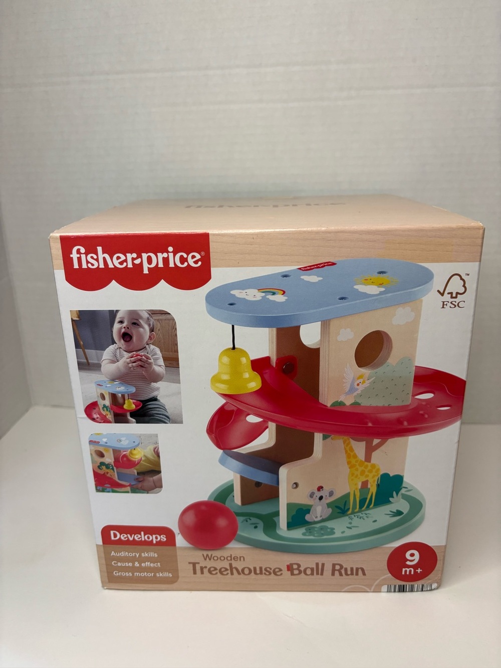 Fisher Price Wooden Treehouse Ball Run